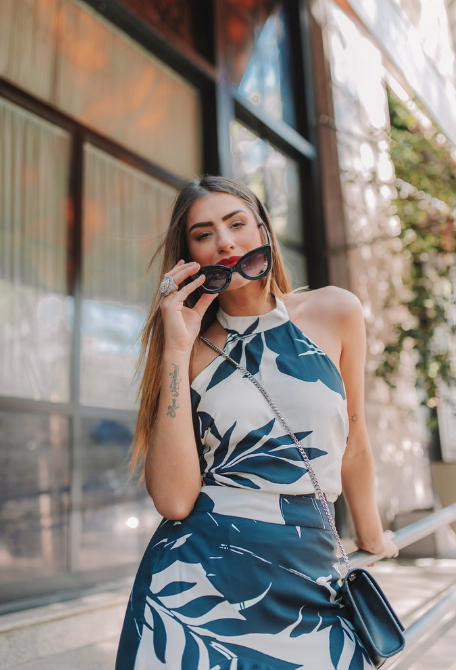 Max Floral Midi Skirt