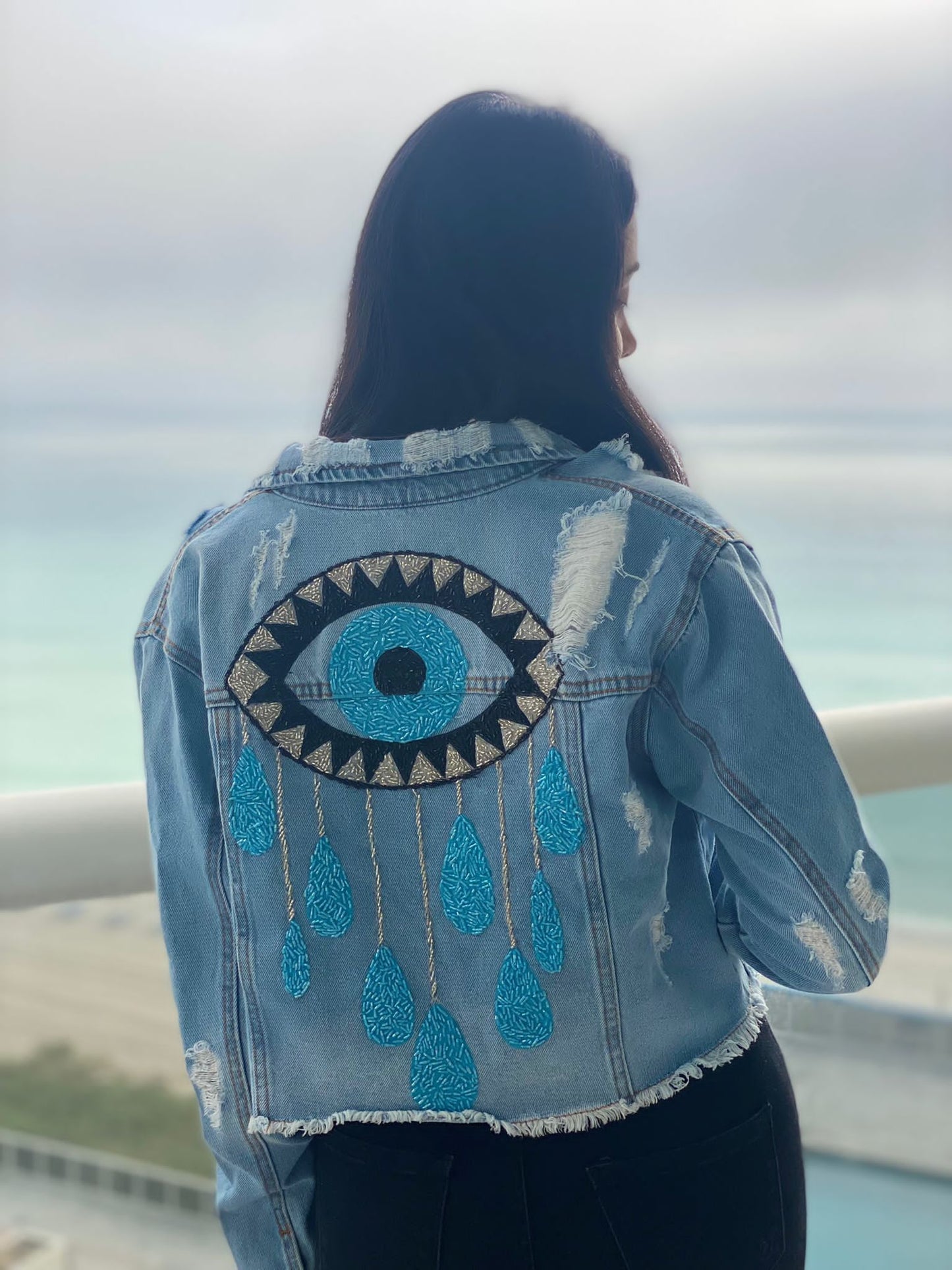 Greek Denim Jacket