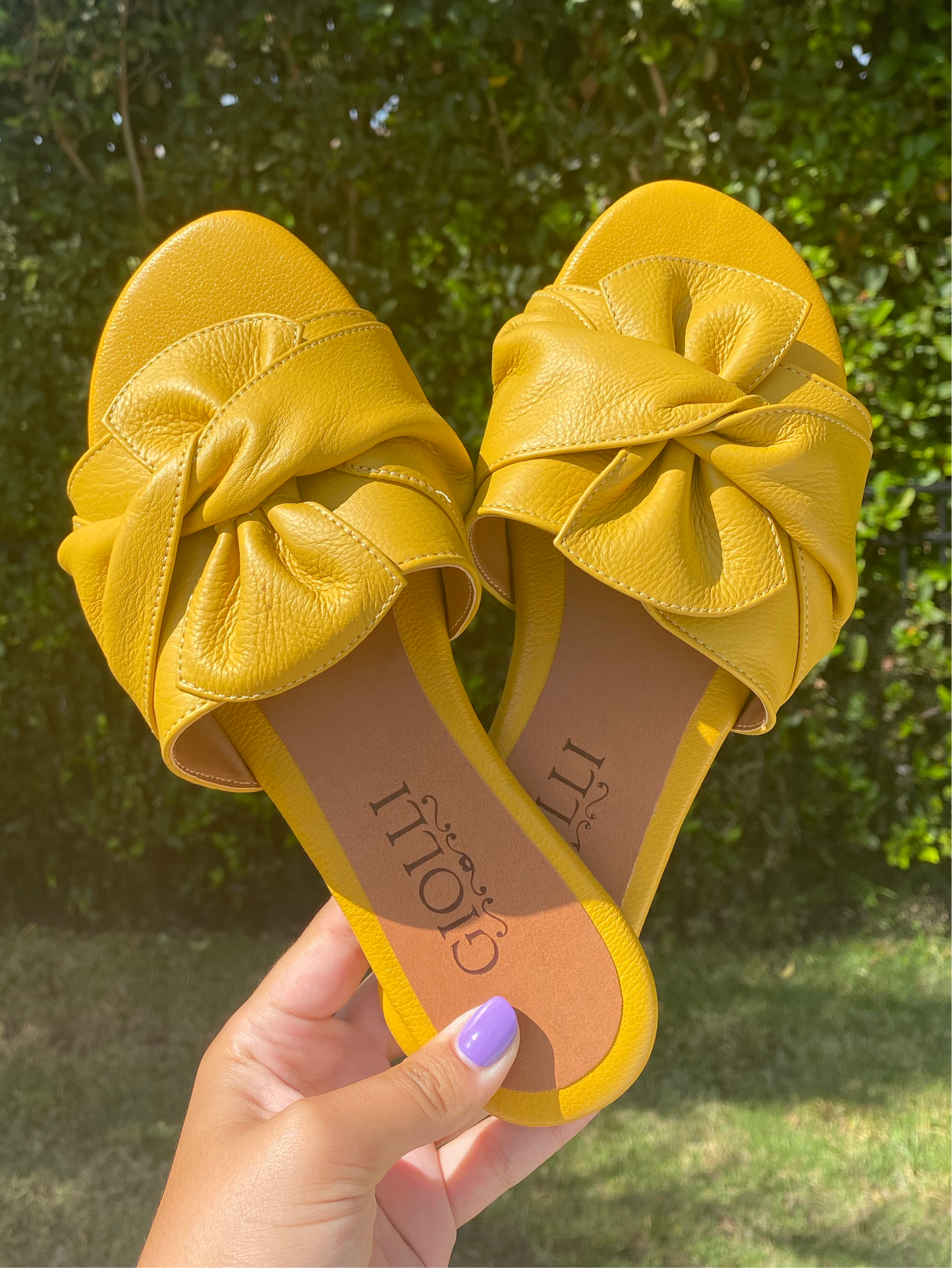 Yellow Sandals