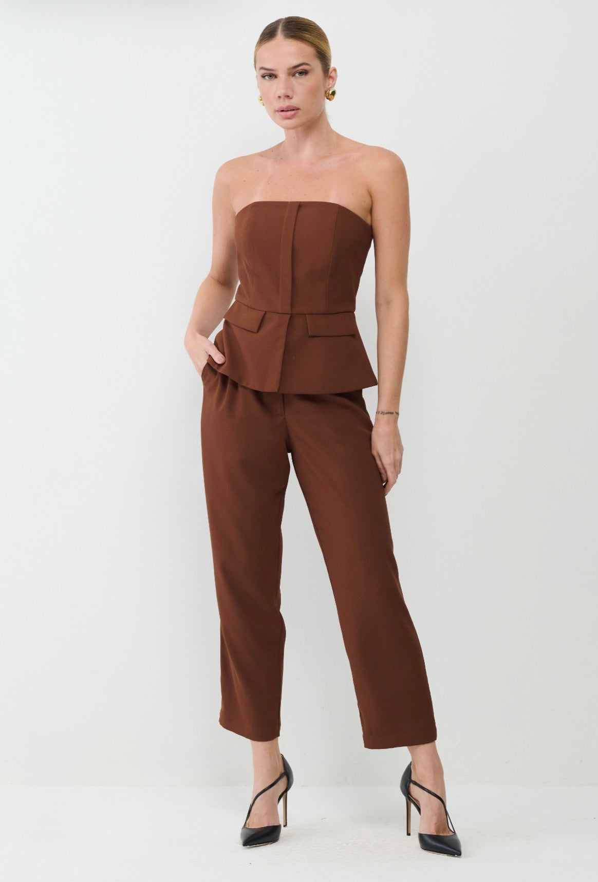 Roma Tailored Top