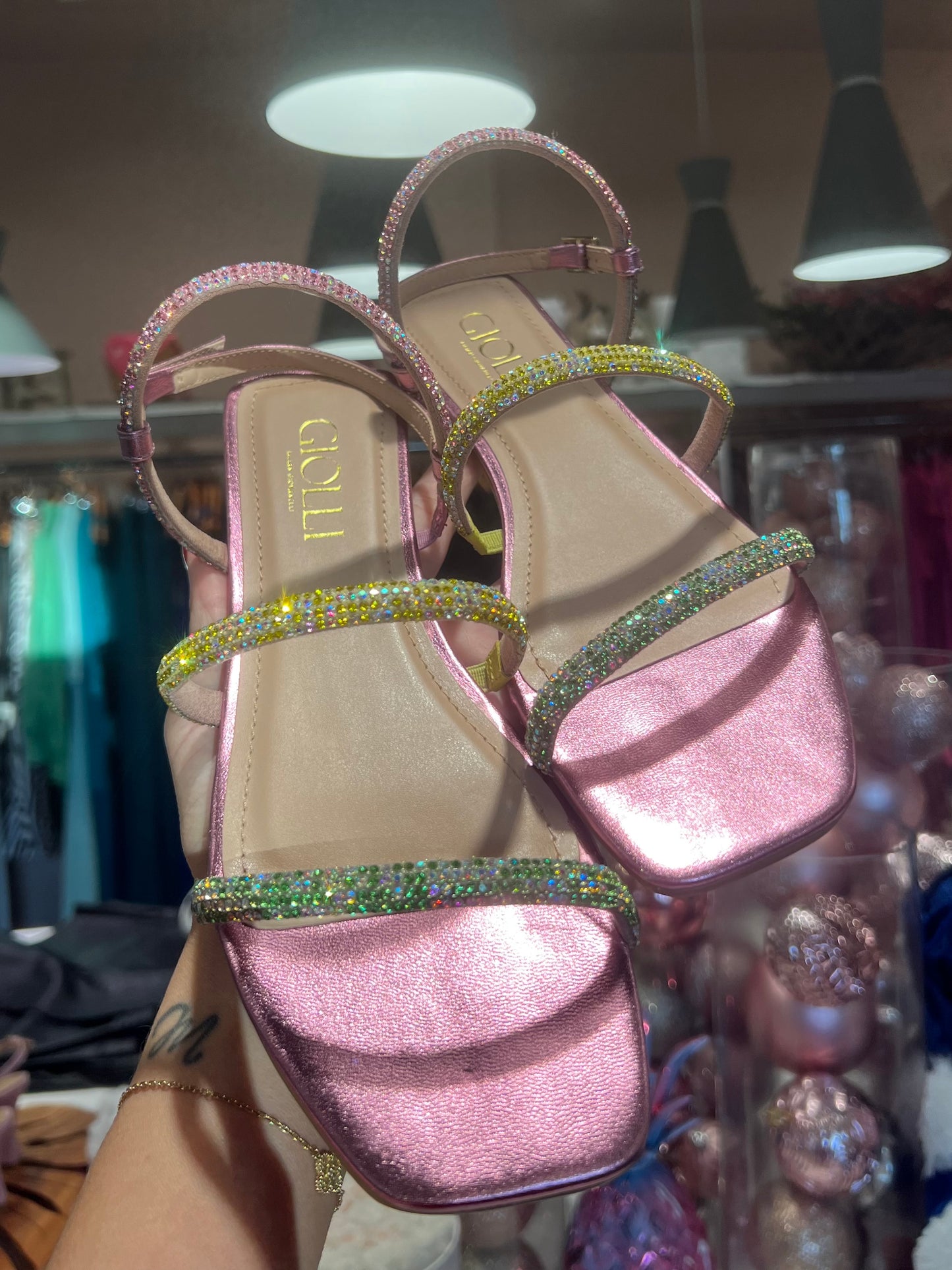 Glow sandals