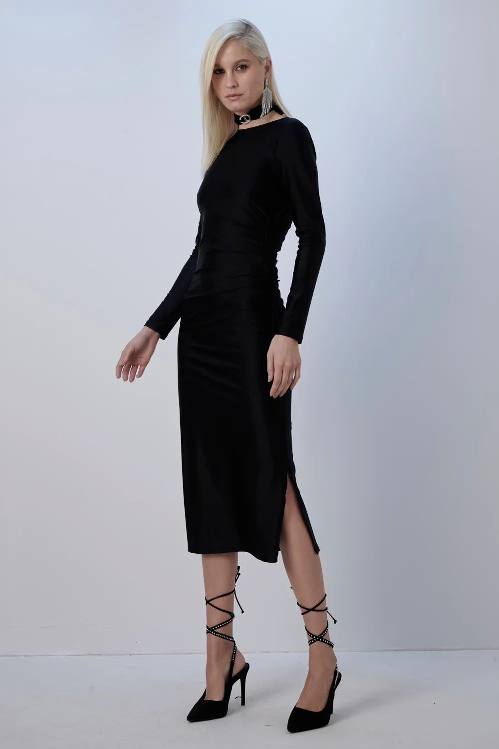 Caroline Folded Dress