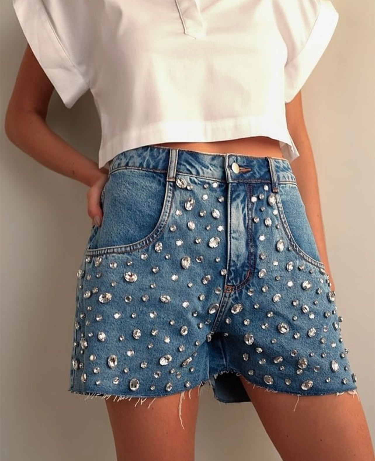 Carol Denim Shorts