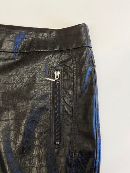 Croco Skinny Pants